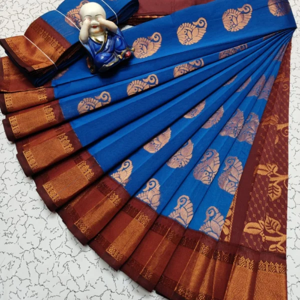 Earth & Sky – A Serene Sky Blue with Brown Blend