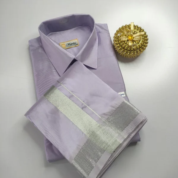 Lavender Grace for Special Days Premium Ethnic Wear Dothi Sets