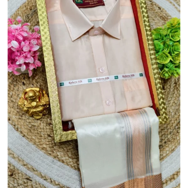 Peach – Premium Ethnic Wear Dothi Sets