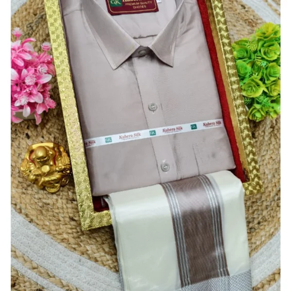 Chocolate Brown – Premium Ethnic Wear Dothi Sets