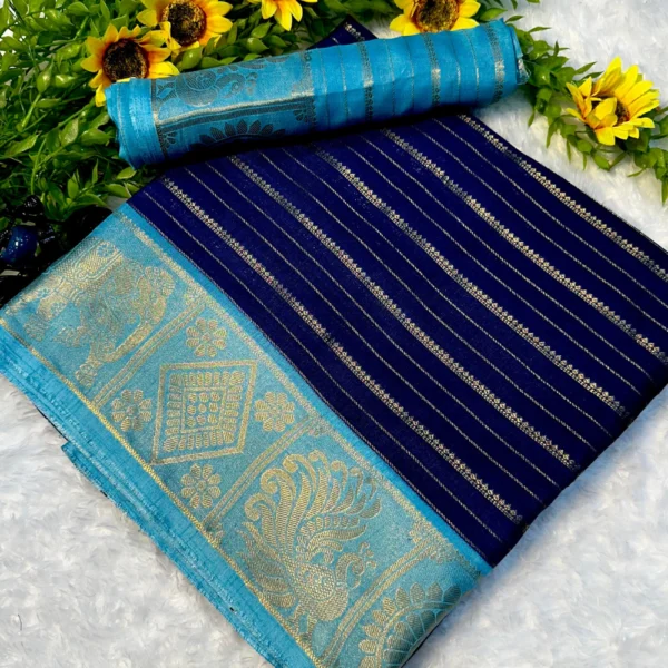 Mysore Silk Saree in Blue